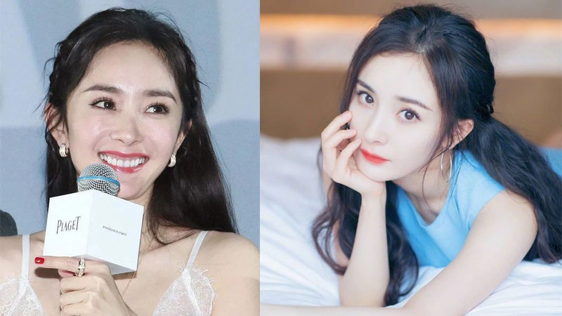 Dương Mịch cũng sở hữu nụ cười không mấy đẹp bởi bị hở lợi. Vì vậy trong nhiều bộ ảnh, người hâm mộ thường thấy bà mẹ một con ít cười.