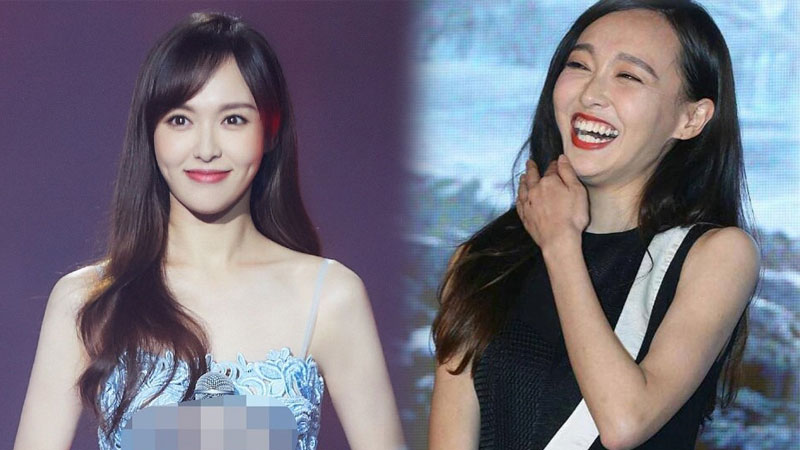 Đường Yên thường xuyên cười mỉm trước ống kính bởi nếu cười thả ga, trông cô nàng sẽ trở nên kém sắc.