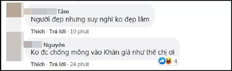 Bình luận của dân mạng