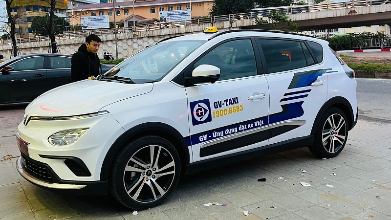 Hình ảnh chiếc VinFast VF e34 đầu tiên thành xe taxi Hình ảnh chiếc VinFast VF e34 đầu tiên thành xe taxi