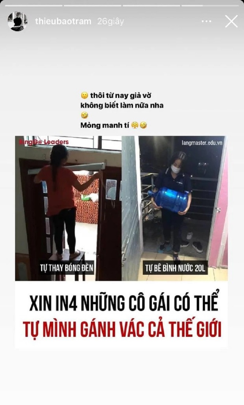 Thiều Bảo Trâm hứa từ nay giả vờ không biết làm gì nữa giữa ồn ào tình cảm của Sơn Tùng Thiều Bảo Trâm hứa từ nay giả vờ không biết làm gì nữa giữa ồn ào tình cảm của Sơn Tùng