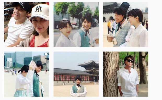 Minh Hải giữ nguyên ảnh kỷ niệm với Hòa Minzy (Ảnh chụp màn hình)