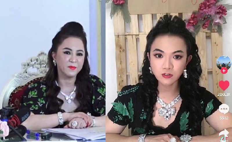 Oan gia ngõ hẹp, bà Phương Hằng và Đàm Vĩnh Hưng lại bị soi giống nhau thế này 2 Oan gia ngõ hẹp, bà Phương Hằng và Đàm Vĩnh Hưng lại bị soi giống nhau thế này 2