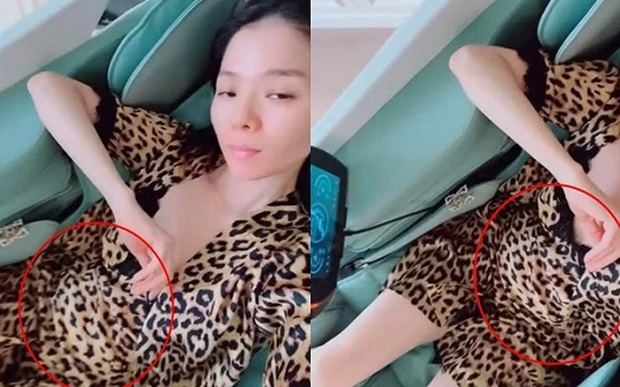 Khoảnh khắc bị nghi mang bầu của Lệ Quyên vì vòng hai to bất thường Khoảnh khắc bị nghi mang bầu của Lệ Quyên vì vòng hai to bất thường