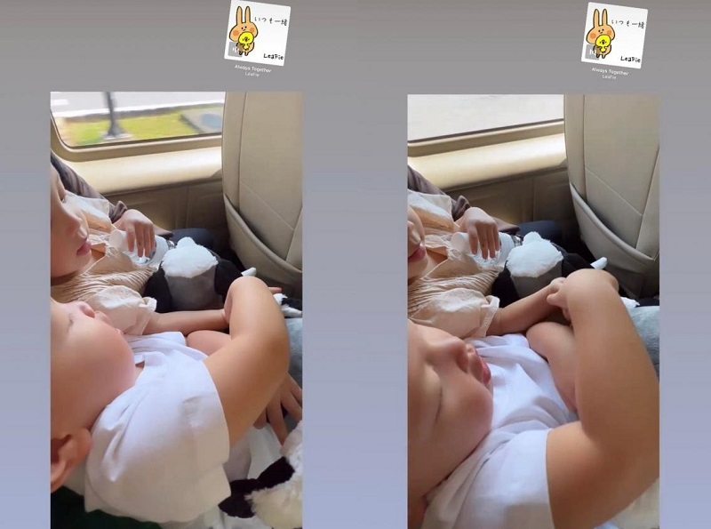 Ngoài tấu hài, Leon nhà Hồ Ngọc Hà còn sở hữu một 'vũ khí' khiến bao trái tim tan chảy đó chính là sự tình cảm (Ảnh chụp màn hình)