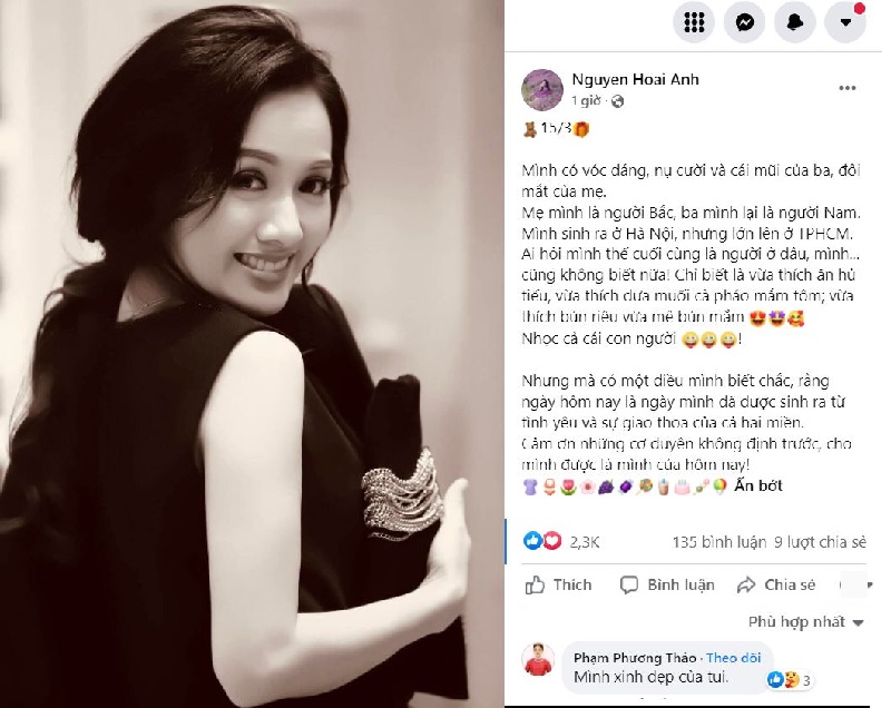 Sinh nhật tuổi 42, BTV Hoài Anh không ngại tiết lộ bí mật 'nhọc cả cái con người'