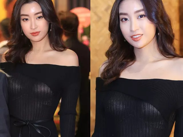 Mới khoe tin nhắn 'bắt bẻ' NTK phải may kín mới chịu, nay Đỗ Mỹ Linh lại lộ nội y kém duyên thế này - Ảnh 2