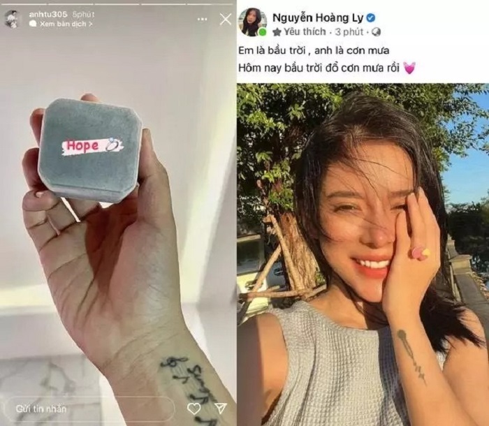 Anh Tú vướng nghi vấn cầu hôn ca sĩ Lyly Anh Tú vướng nghi vấn cầu hôn ca sĩ Lyly