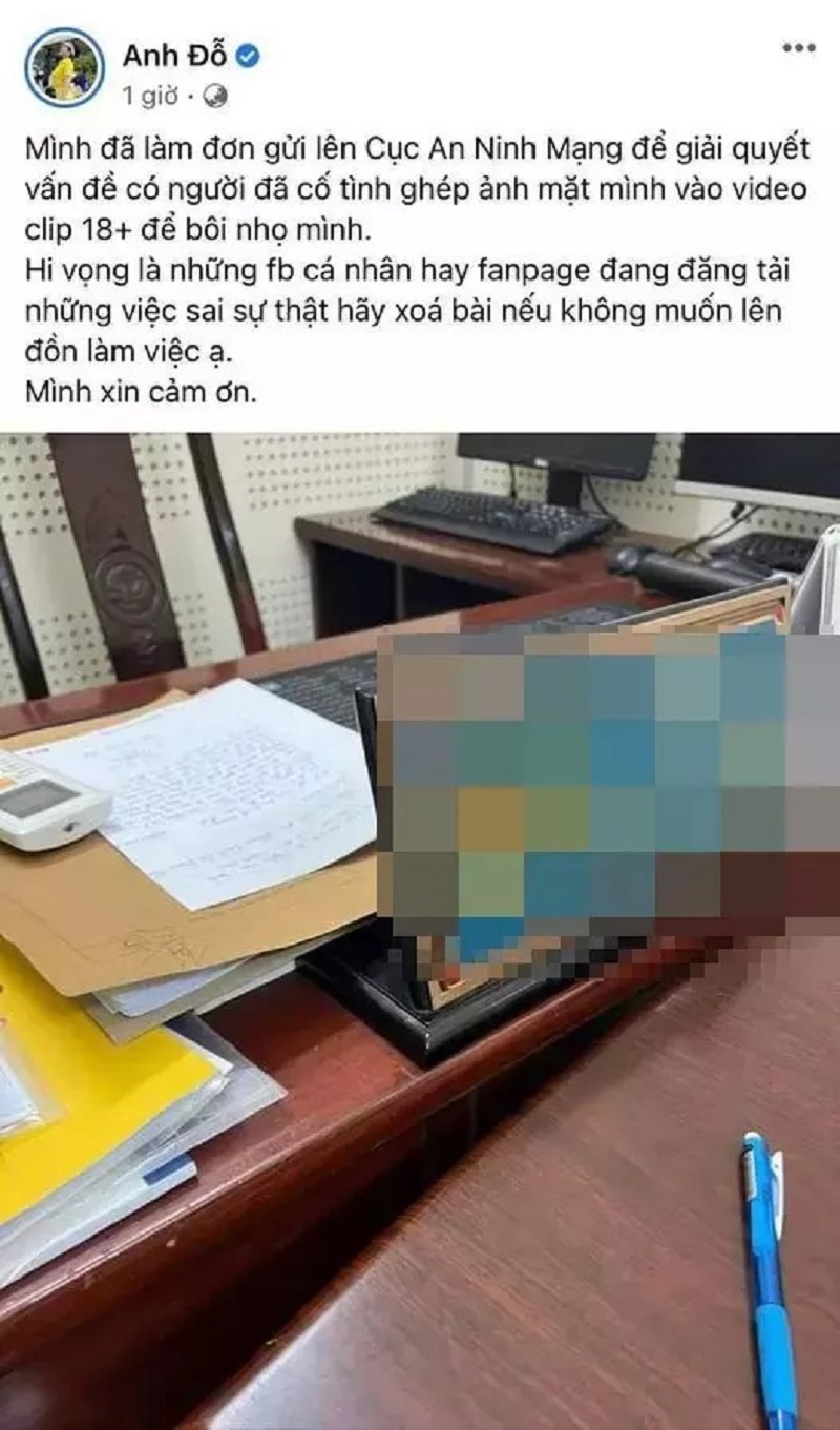 Trâm Anh đã tới làm việc với công an để minh oan cho mình Trâm Anh đã tới làm việc với công an để minh oan cho mình