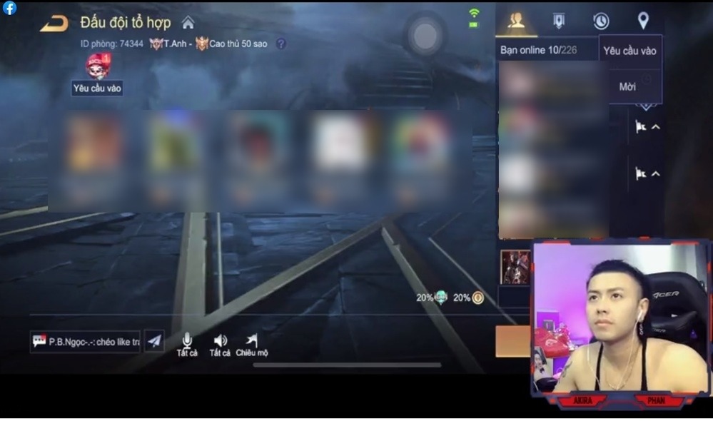 Akira Phan hiện còn là streamer