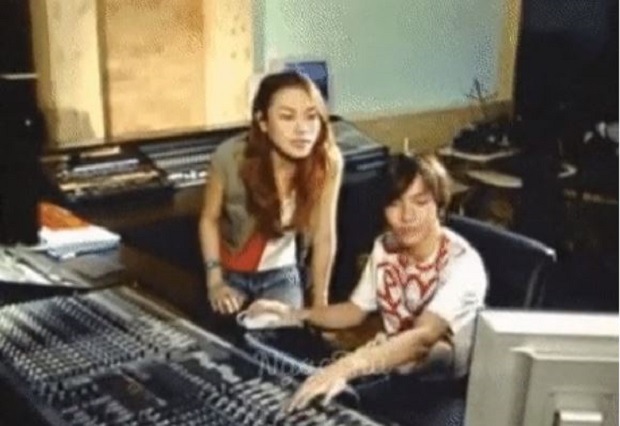 Mỹ Tâm tập nhạc cùng Tuấn Billy Mỹ Tâm tập nhạc cùng Tuấn Billy