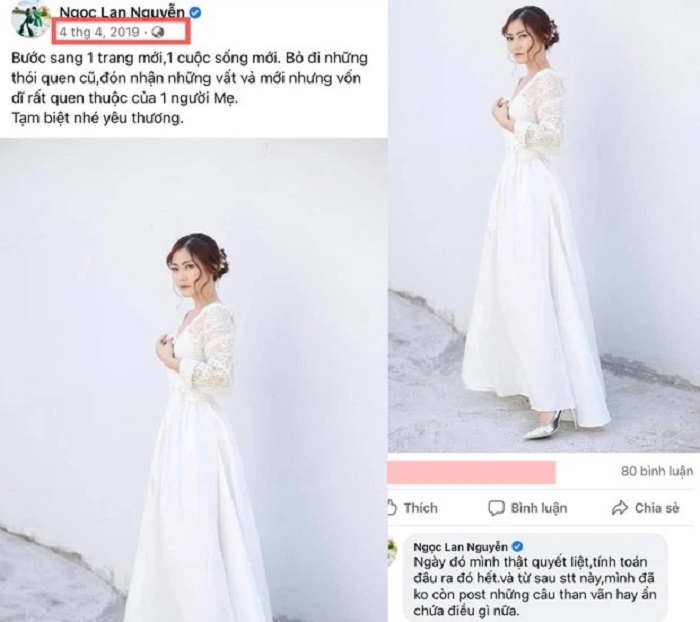 Ngọc Lan ẩn ý về lý do ly hôn Thanh Bình, thừa nhận đã tính toán kỹ Ngọc Lan ẩn ý về lý do ly hôn Thanh Bình, thừa nhận đã tính toán kỹ