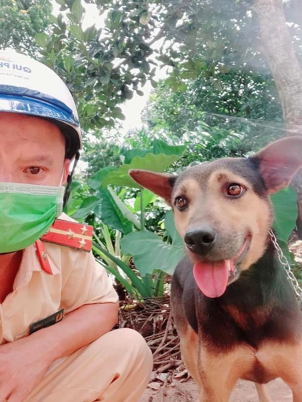 Tự hào Thượng úy CSGT Việt Nam: Ngày tới cơ quan, đêm bốc vác kiêm phụ hồ cứu hộ chó mèo bị bán vào lò mổ - Ảnh 3 Tự hào Thượng úy CSGT Việt Nam: Ngày tới cơ quan, đêm bốc vác kiêm phụ hồ cứu hộ chó mèo bị bán vào lò mổ - Ảnh 3