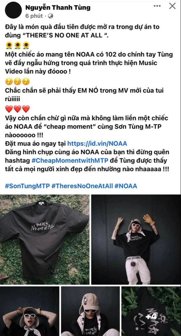 Cuối cùng Sơn Tùng cũng có ngày đi bán hàng online!