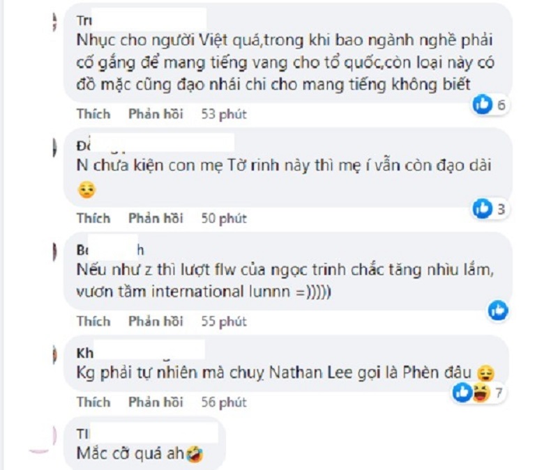 Bình luận của dân mạng Bình luận của dân mạng