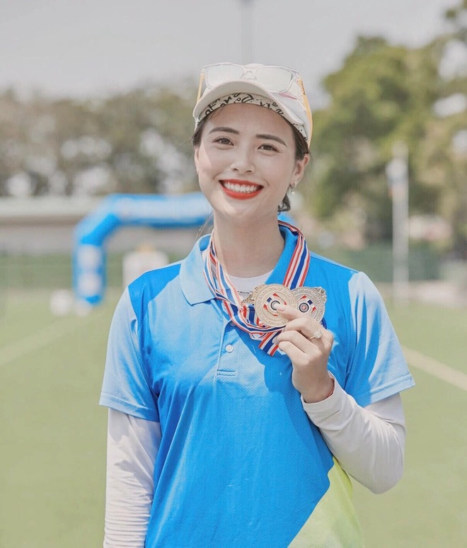 Nhan sắc tựa hot girl của nữ cung thủ 100 huy chương xinh đẹp nhất tuyển Việt Nam 1
