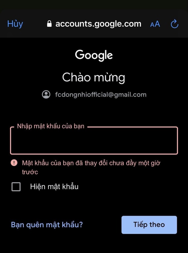 Người này không còn khả năng truy cập kênh Người này không còn khả năng truy cập kênh