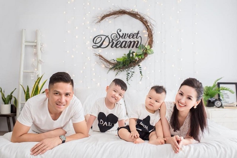 Gia đình viên mãn của Thanh Tâm Gia đình viên mãn của Thanh Tâm