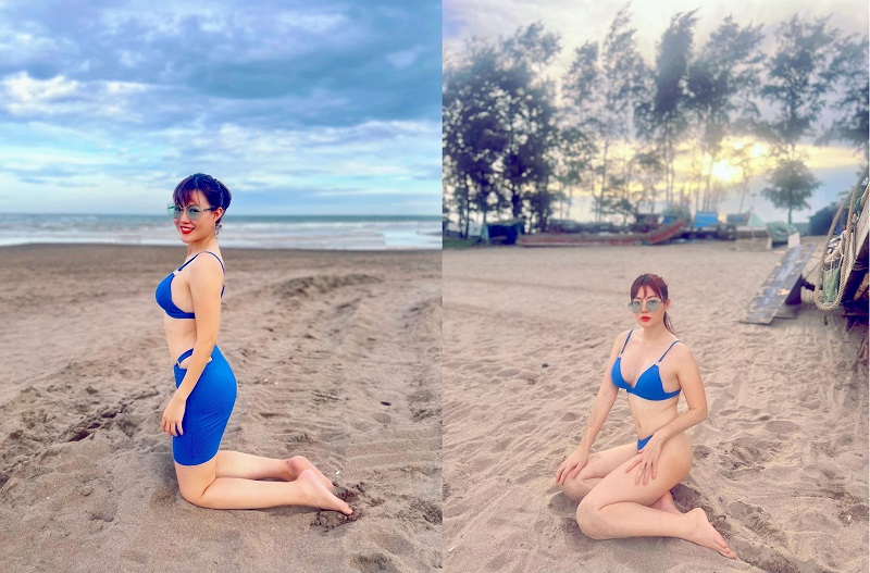 Xả vai trên màn ảnh nhỏ, diễn viên Thanh Hương 'đốt mắt' ở đường đua áo tắm - Ảnh 2 Xả vai trên màn ảnh nhỏ, diễn viên Thanh Hương 'đốt mắt' ở đường đua áo tắm - Ảnh 2