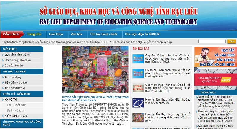 Tra cứu điểm thi tuyển sinh vào lớp 10 tỉnh Bạc Liêu năm 2022 nhanh nhất, chính xác nhất - Ảnh 1 Tra cứu điểm thi tuyển sinh vào lớp 10 tỉnh Bạc Liêu năm 2022 nhanh nhất, chính xác nhất - Ảnh 1