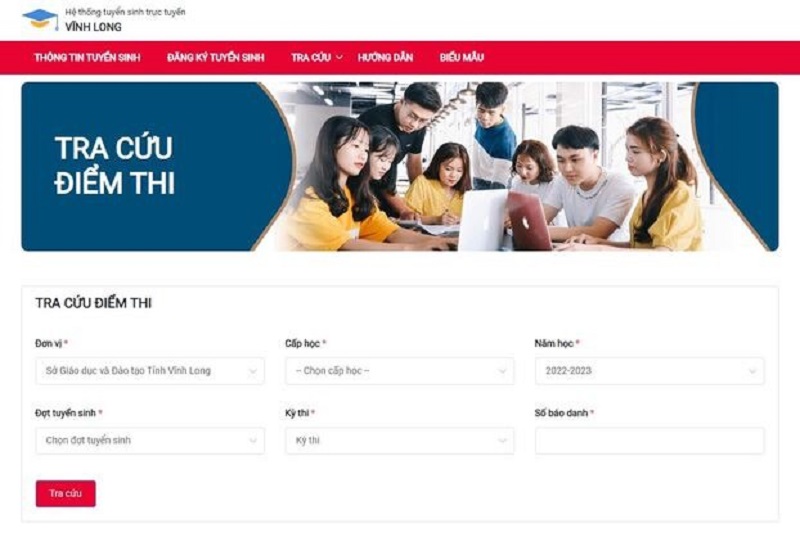 Tra cứu điểm thi tuyển sinh vào lớp 10 tỉnh Vĩnh Long năm 2022 nhanh nhất, chính xác nhất - Ảnh 2 Tra cứu điểm thi tuyển sinh vào lớp 10 tỉnh Vĩnh Long năm 2022 nhanh nhất, chính xác nhất - Ảnh 2