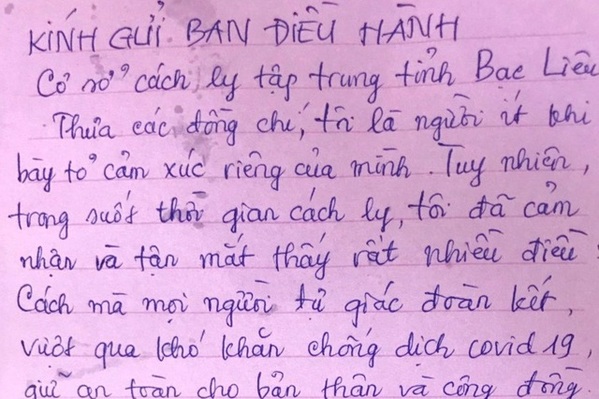 Người này cho biết mình là một người từ nước ngoài về, đi cách ly tập trung. Ảnh: Dân trí Người này cho biết mình là một người từ nước ngoài về, đi cách ly tập trung. Ảnh: Dân trí