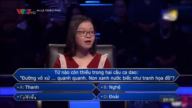 Câu hỏi gây tranh cãi. Ảnh: chụp màn hình Câu hỏi gây tranh cãi. Ảnh: chụp màn hình