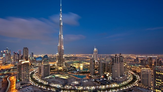Toà nhà Burj Khalifa ở Dubai. Ảnh: Pinterest Toà nhà Burj Khalifa ở Dubai. Ảnh: Pinterest