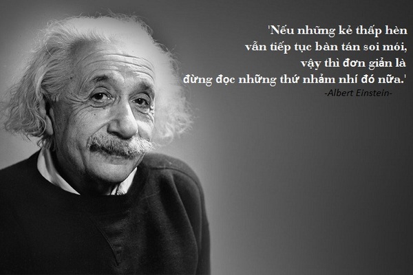 Einstein. Ảnh: vietnamnet