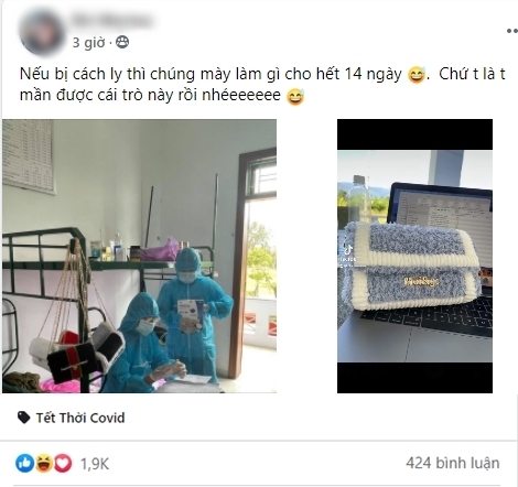 Bài viết được anh chàng chia sẻ. Ảnh: Đ.M Bài viết được anh chàng chia sẻ. Ảnh: Đ.M