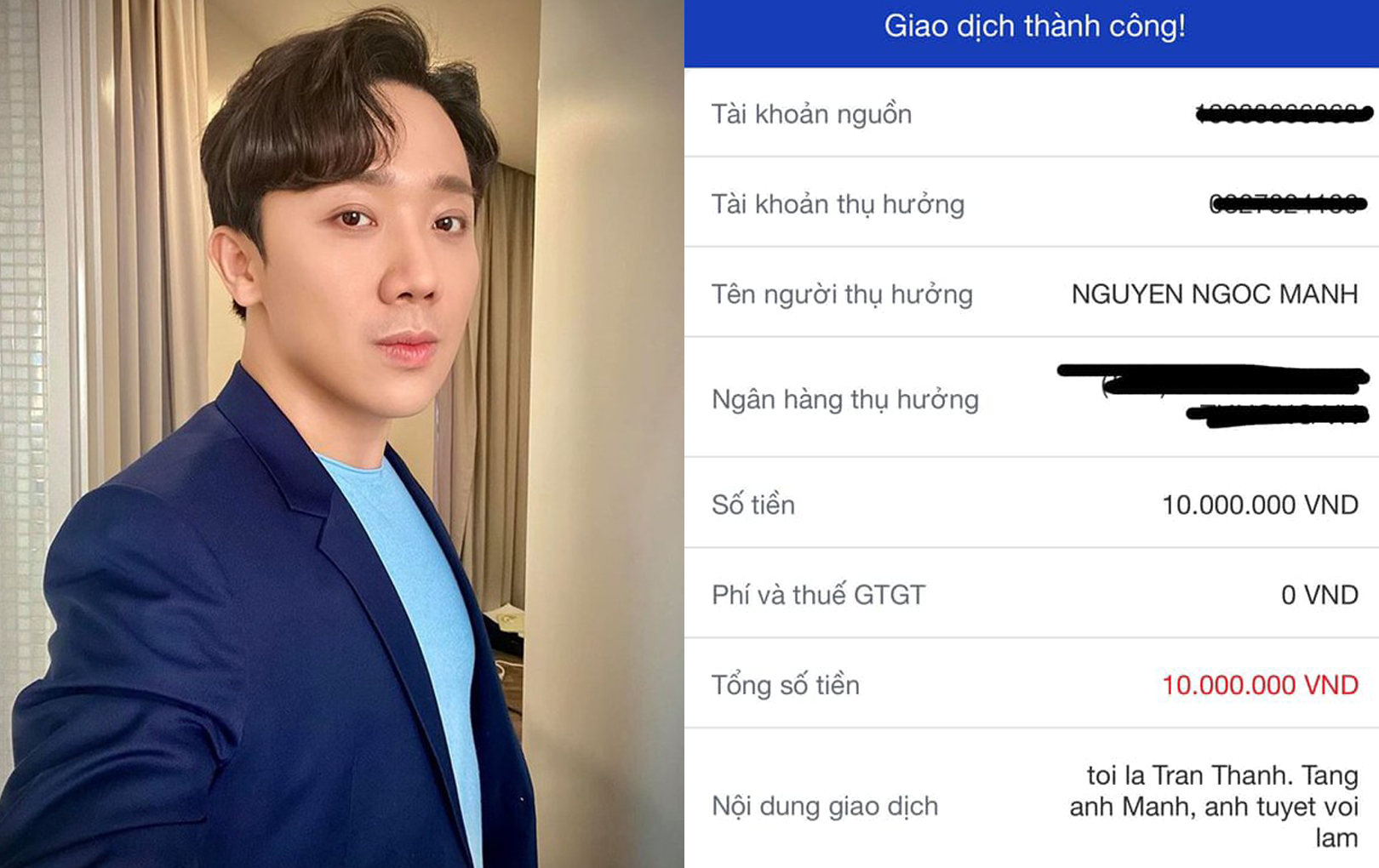 Tin giải trí hot trưa 4/3: Trấn Thành bị ám chỉ PR ‘bẩn’, Ninh Dương Lan Ngọc lộ diện sau drama phòng the - Ảnh 2