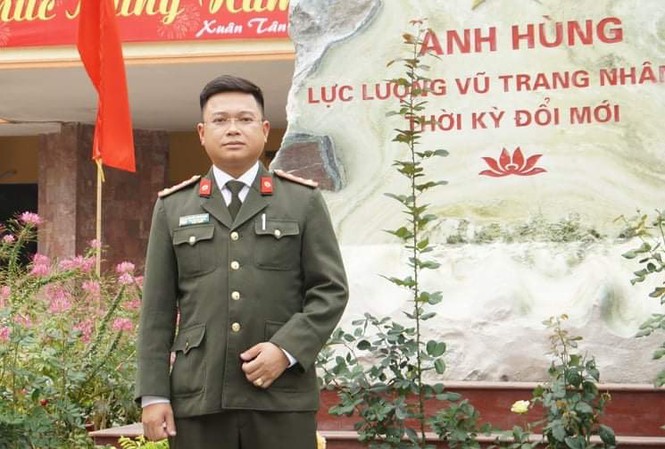 Đại úy Nguyễn Trung Đức. Ảnh: tienphong