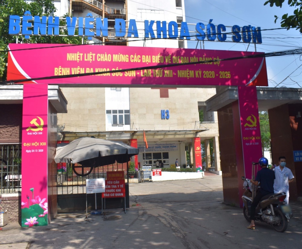Ảnh: Bệnh viện Đa khoa Sóc Sơn Ảnh: Bệnh viện Đa khoa Sóc Sơn
