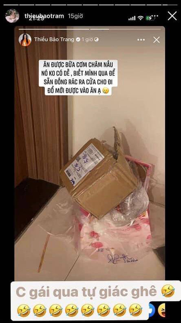 Thiều Bảo Trâm đăng story nhờ chị gái đổ rác nhưng netizen vào phốt ngay ý thức kém 2