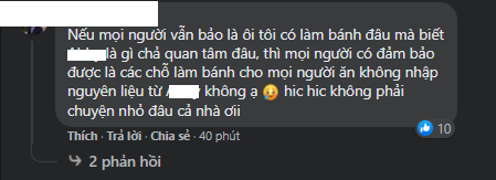Chuỗi bán đồ làm bánh bị CĐM bóc phốt dài như ‘cô dâu 8 tuổi’: Mất vệ sinh, bóc lột nhân viên, thái độ,.. 4 Chuỗi bán đồ làm bánh bị CĐM bóc phốt dài như ‘cô dâu 8 tuổi’: Mất vệ sinh, bóc lột nhân viên, thái độ,.. 4