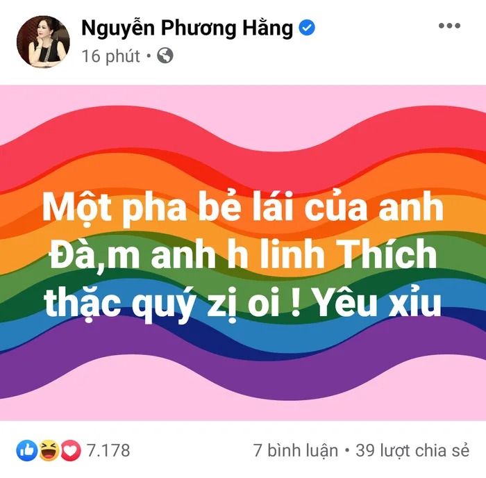 Bà Phương Hằng bỗng 'yếu lòng' trước Hoài Linh, Đàm Vĩnh Hưng sau khi bị kiện 1 Bà Phương Hằng bỗng 'yếu lòng' trước Hoài Linh, Đàm Vĩnh Hưng sau khi bị kiện 1