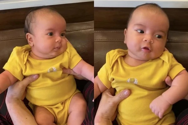 Con gái Võ Hạ Trâm cùng chồng Ấn Độ được dạy kĩ năng đặc biệt dù mới 2 tháng tuổi 1 Con gái Võ Hạ Trâm cùng chồng Ấn Độ được dạy kĩ năng đặc biệt dù mới 2 tháng tuổi 1