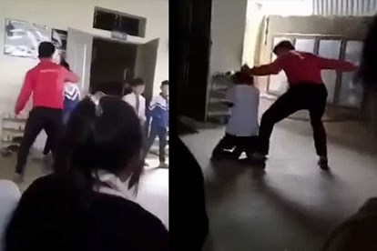 Tạm đình chỉ thầy giáo trong clip đánh đập học sinh cấp 2 tại Lai Châu  3