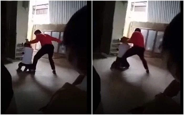 Tạm đình chỉ thầy giáo trong clip đánh đập học sinh cấp 2 tại Lai Châu  1