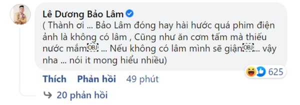 Trấn Thành cự tuyệt không cho vai diễn nhưng Lê Dương Bảo Lâm vẫn kiên trì làm 1 điều 2