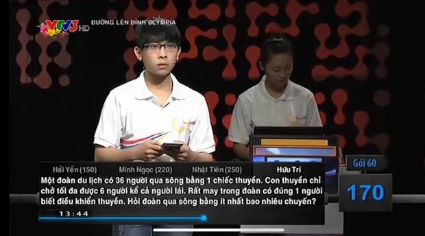 Câu hỏi Olympia: Lấy 35÷5=7? Dễ ợt nhưng thí sinh vẫn trả lời sai, nghe giải thích mới thấy thâm thúy 1