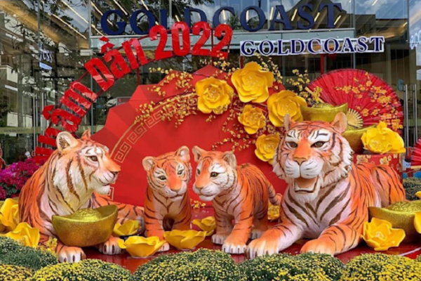 Gia đình hổ tại Nha Trang (Khánh Hòa) gây thu hút vì sự bắt mắt, đầm ấm của mình