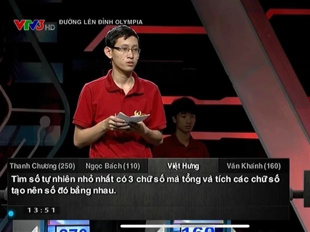 Câu hỏi Olympia: Số tự nhiên nhỏ nhất có 3 chữ số mà tổng và tích các chữ số tạo thành đều bằng nhau