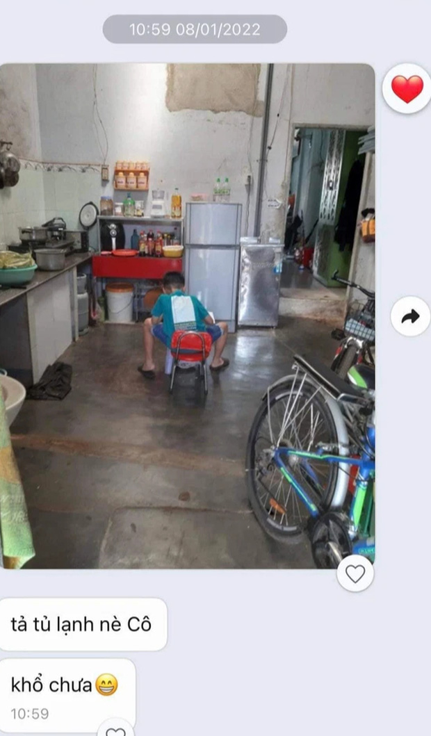 'Hậu trường' được người mẹ chia sẻ