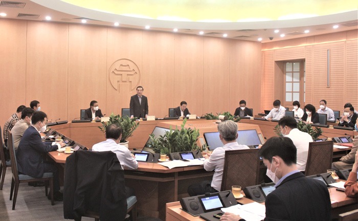 Quang cảnh cuộc họp