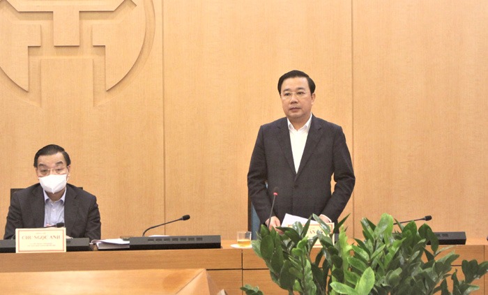 Phó Chủ tịch UBND TP Chử Xuân Dũng phát biểu tại hội nghị