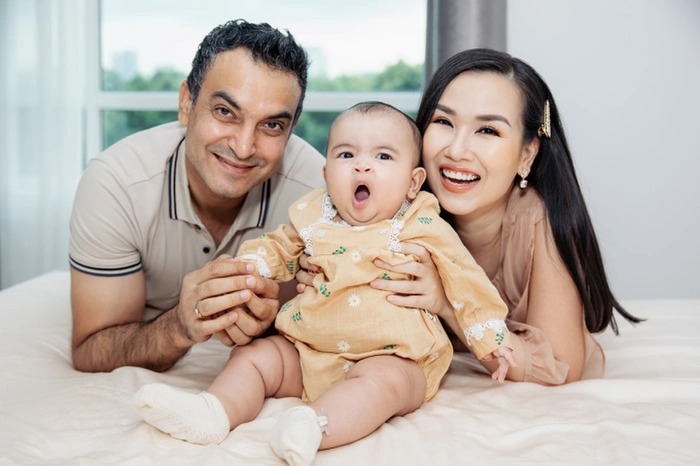 Gia đình Võ Hạ Trâm. Ảnh: FBNV Gia đình Võ Hạ Trâm. Ảnh: FBNV
