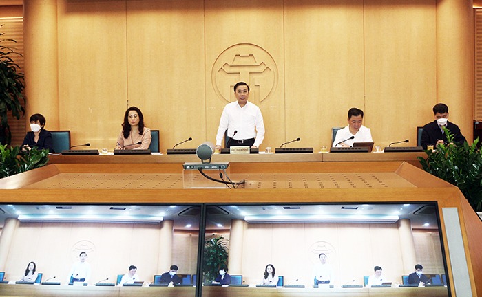 Phó Chủ tịch UBND TP Hà Nội Chử Xuân Dũng kết luận hội nghị