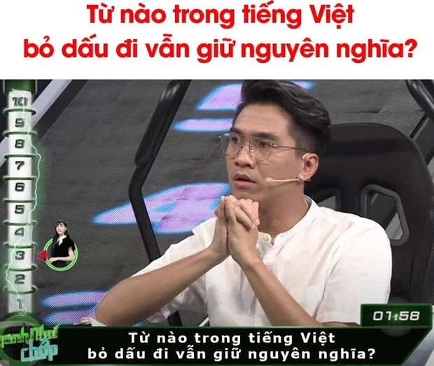 Thử thách IQ: ‘Từ Tiếng Việt nào bỏ dấu nhưng vẫn giữ nguyên nghĩa’, dễ thế mà không biết 1