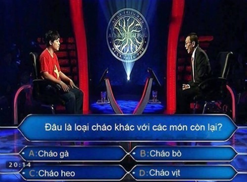 Câu hỏi khác trong Ai là triệu phú Câu hỏi khác trong Ai là triệu phú